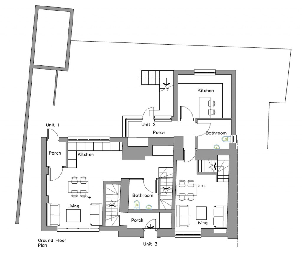 Floorplans For The Strand, Starcross, Exeter.