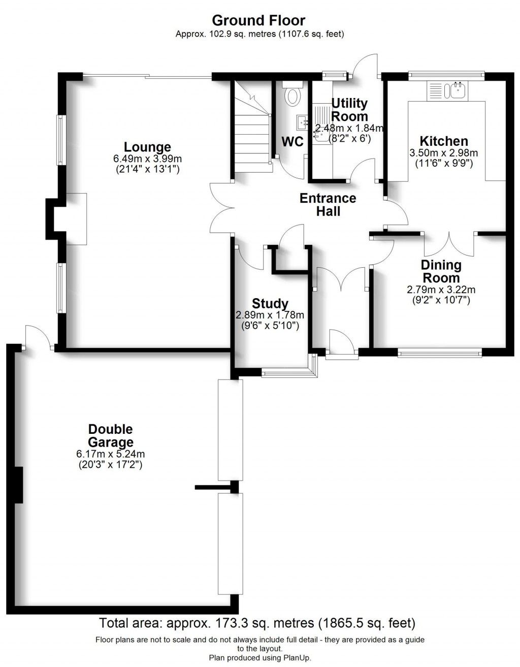 Floorplans For Postmill Close, Shirley