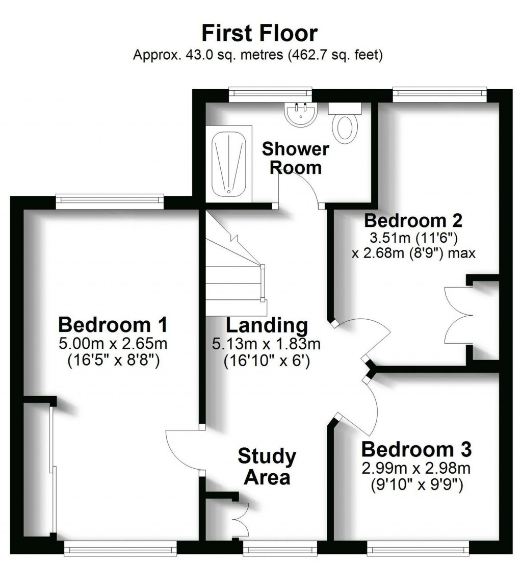 Floorplans For Grosvenor Road, West Wickham, BR4