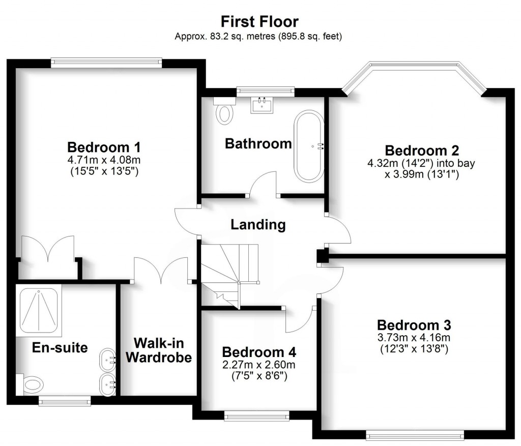 Floorplans For Pinewood Close, Shirley