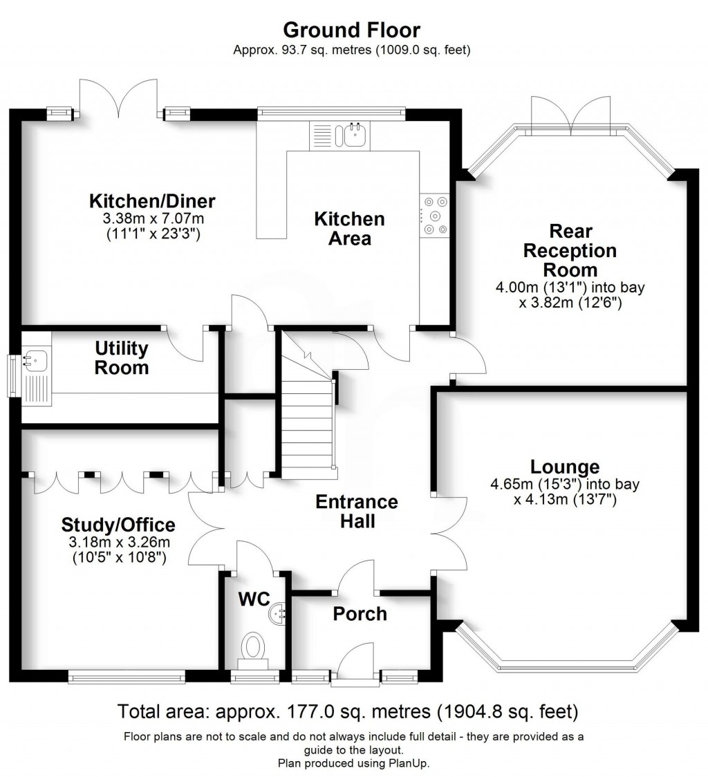 Floorplans For Pinewood Close, Shirley