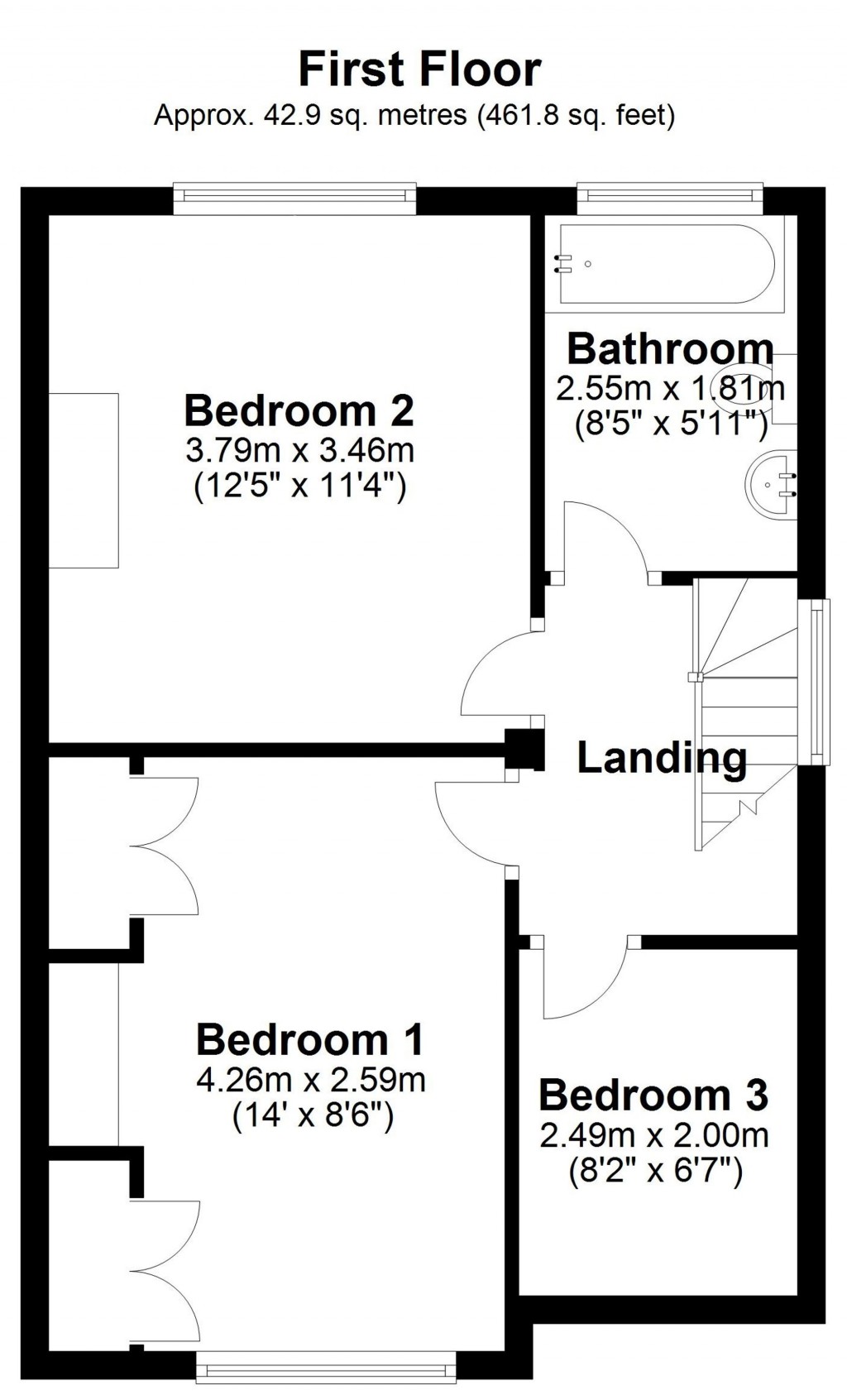 Floorplans For Verdayne Avenue, Shirley