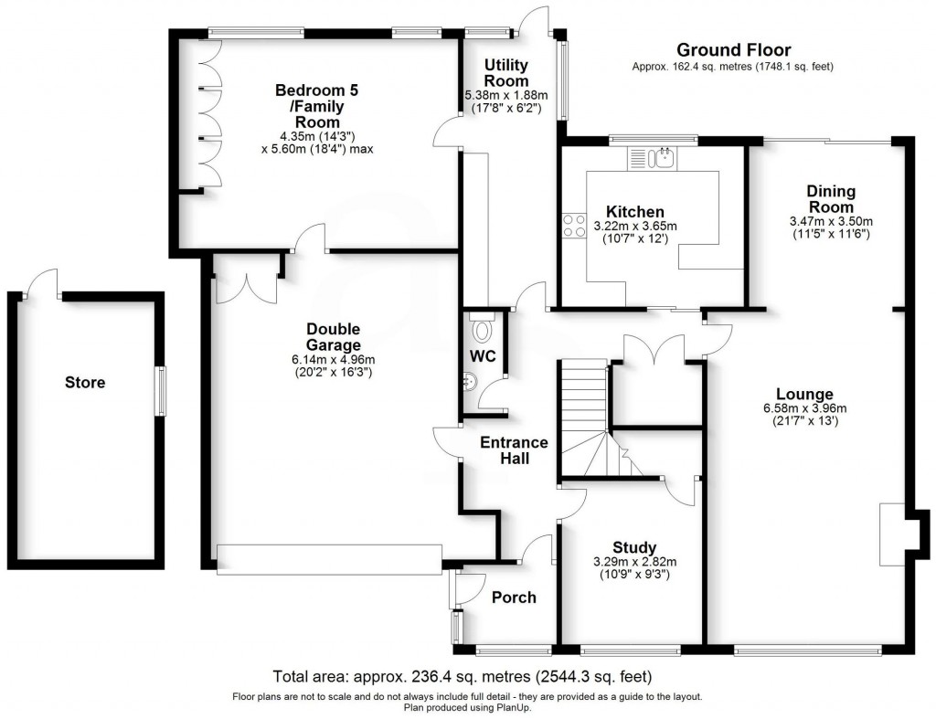 Floorplans For Tanglewood Close, Shirley