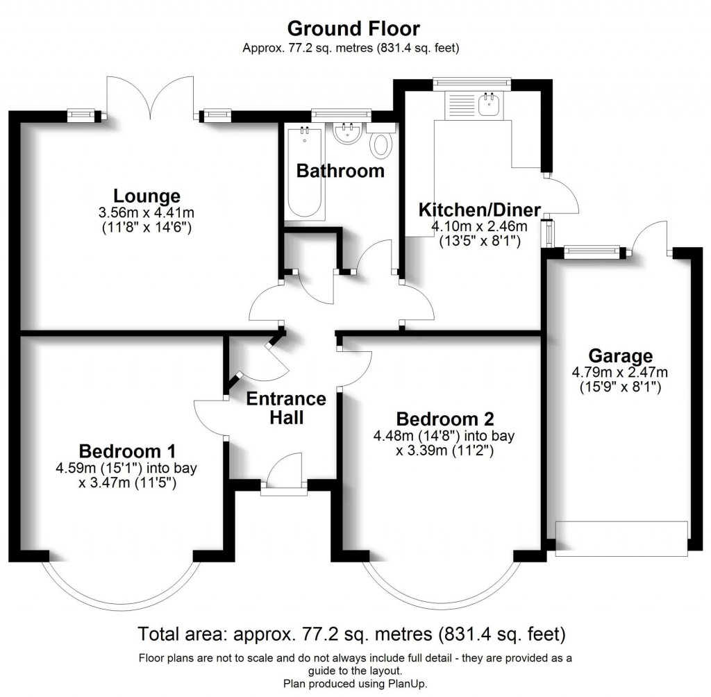 Floorplans For Mead Way, Shirley