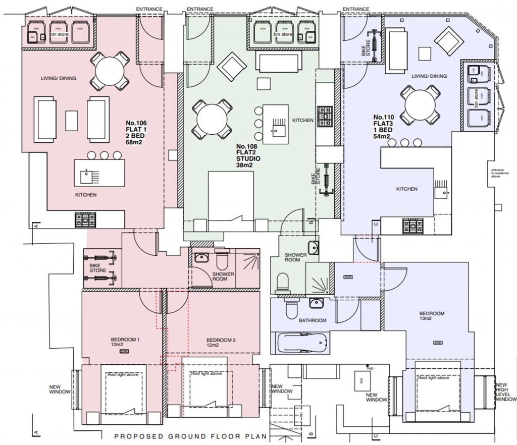 Floorplans For Portland Road, South Norwood- Development Opportunity