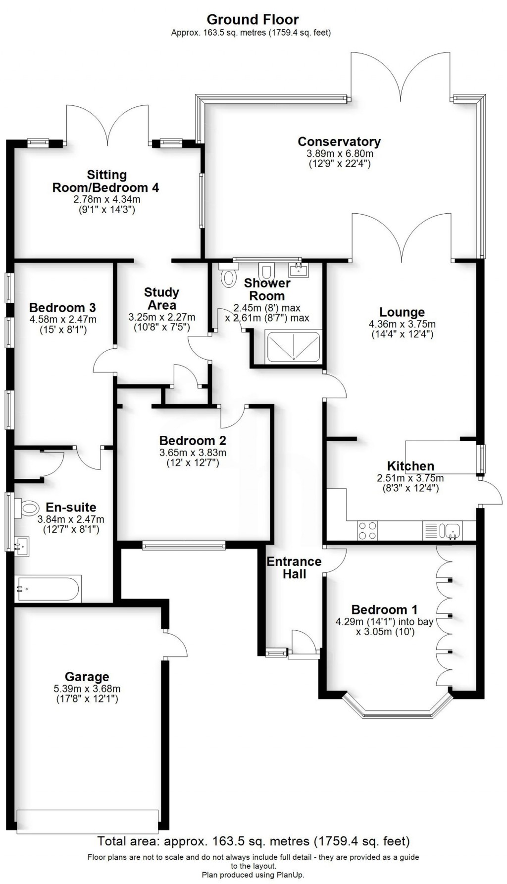 Floorplans For Devonshire Way, Shirley