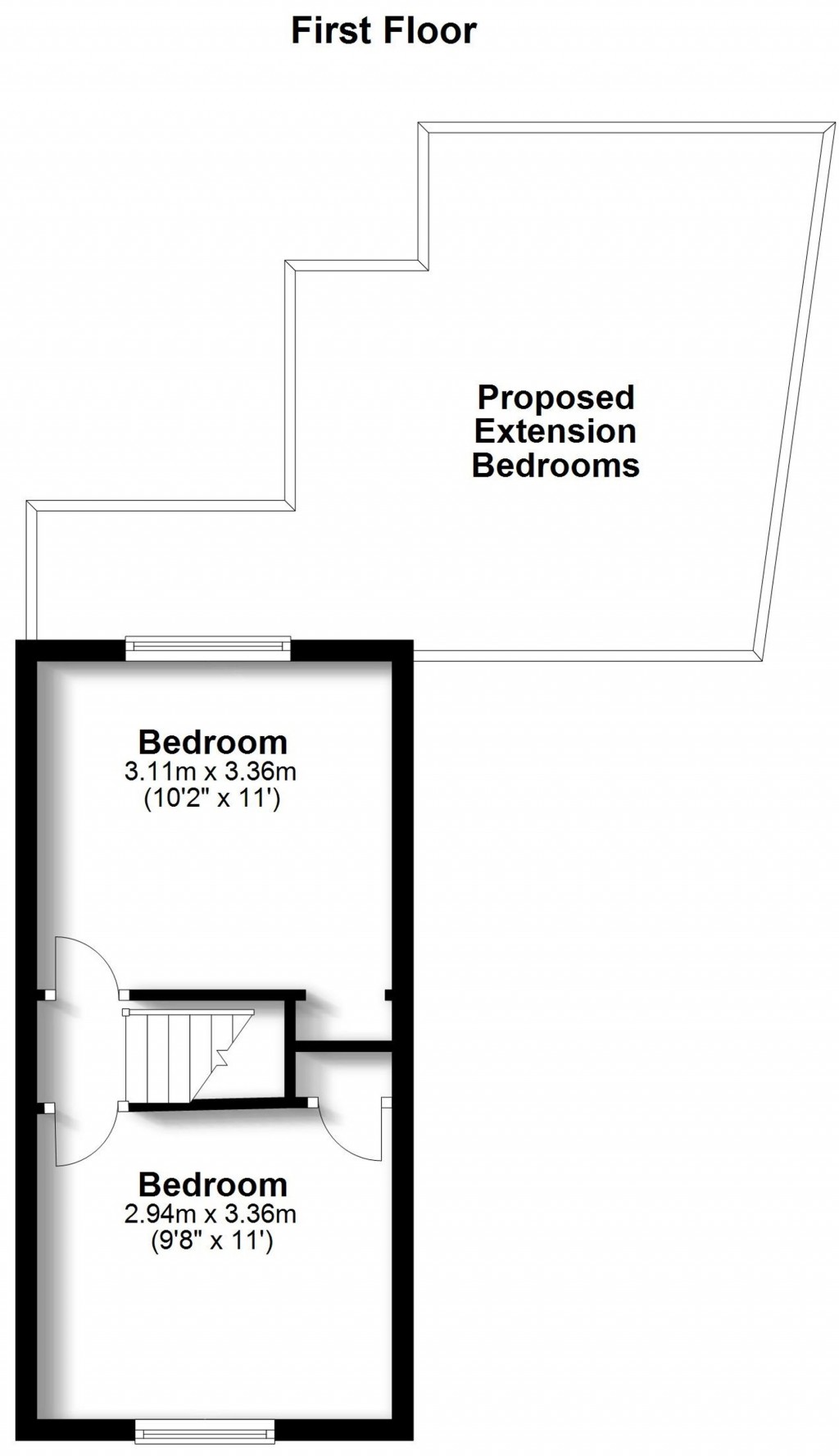 Floorplans For Warren Road, Croydon, CR0