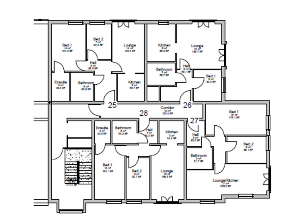 Floorplans For Birkenhead, Development Opportunity