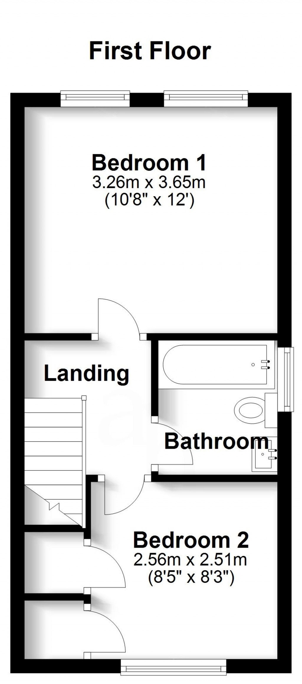 Floorplans For Watlings Close, Shirley