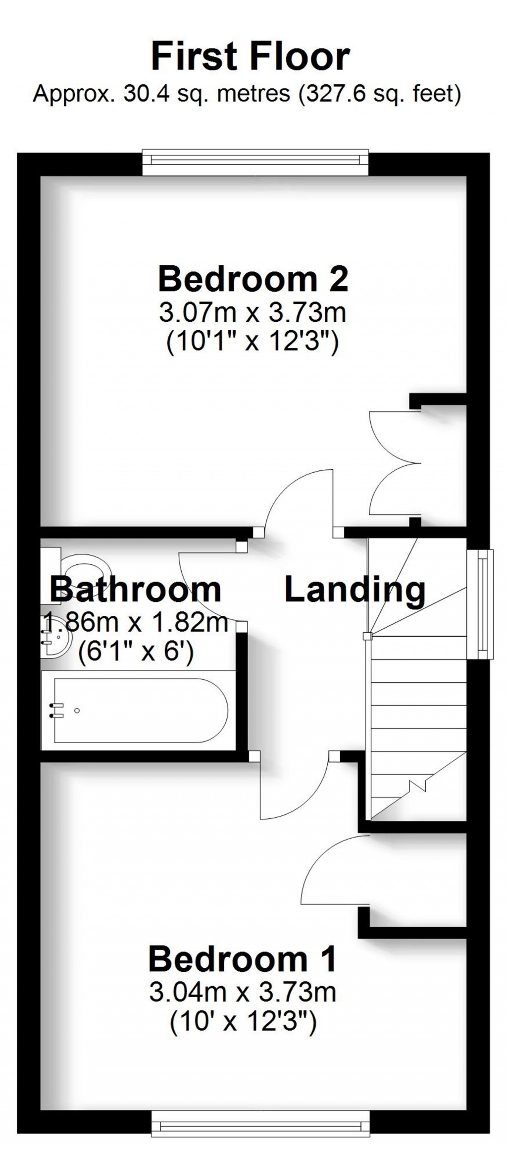 Floorplans For Great Gatton Close, Shirley