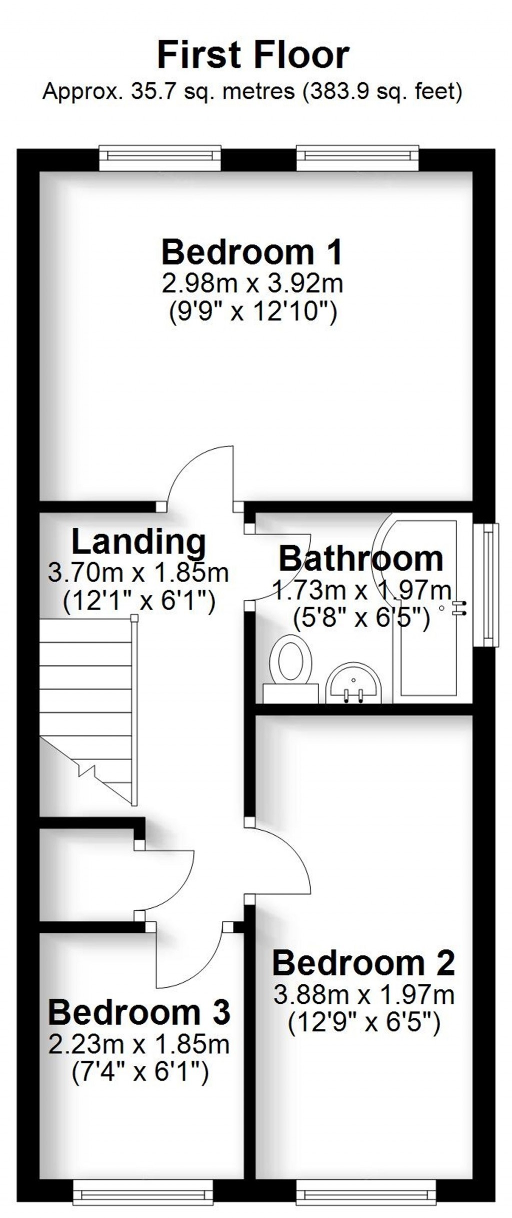 Floorplans For Watlings Close, Shirley