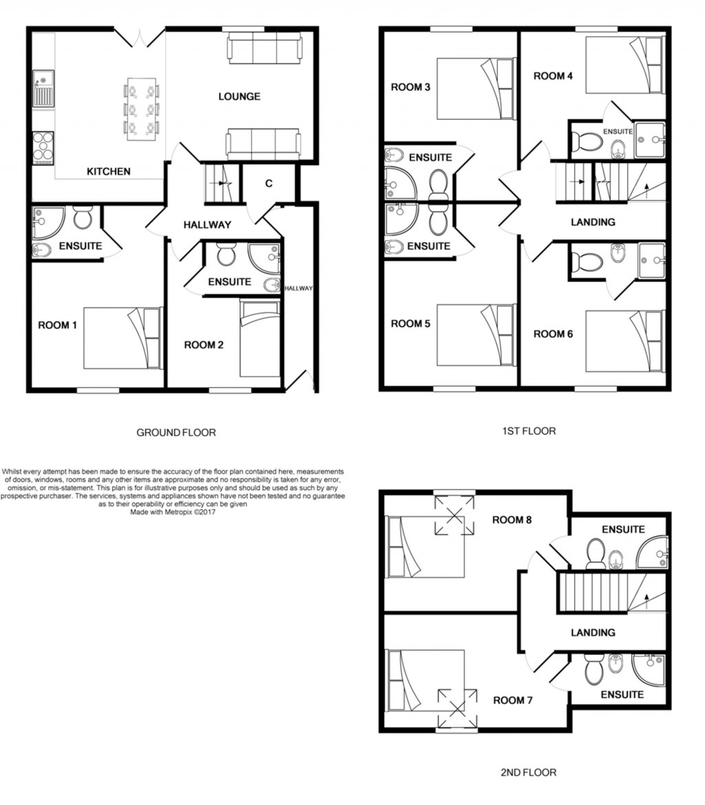 Floorplans For Investment Opportunity - Farrier Street, Worcester