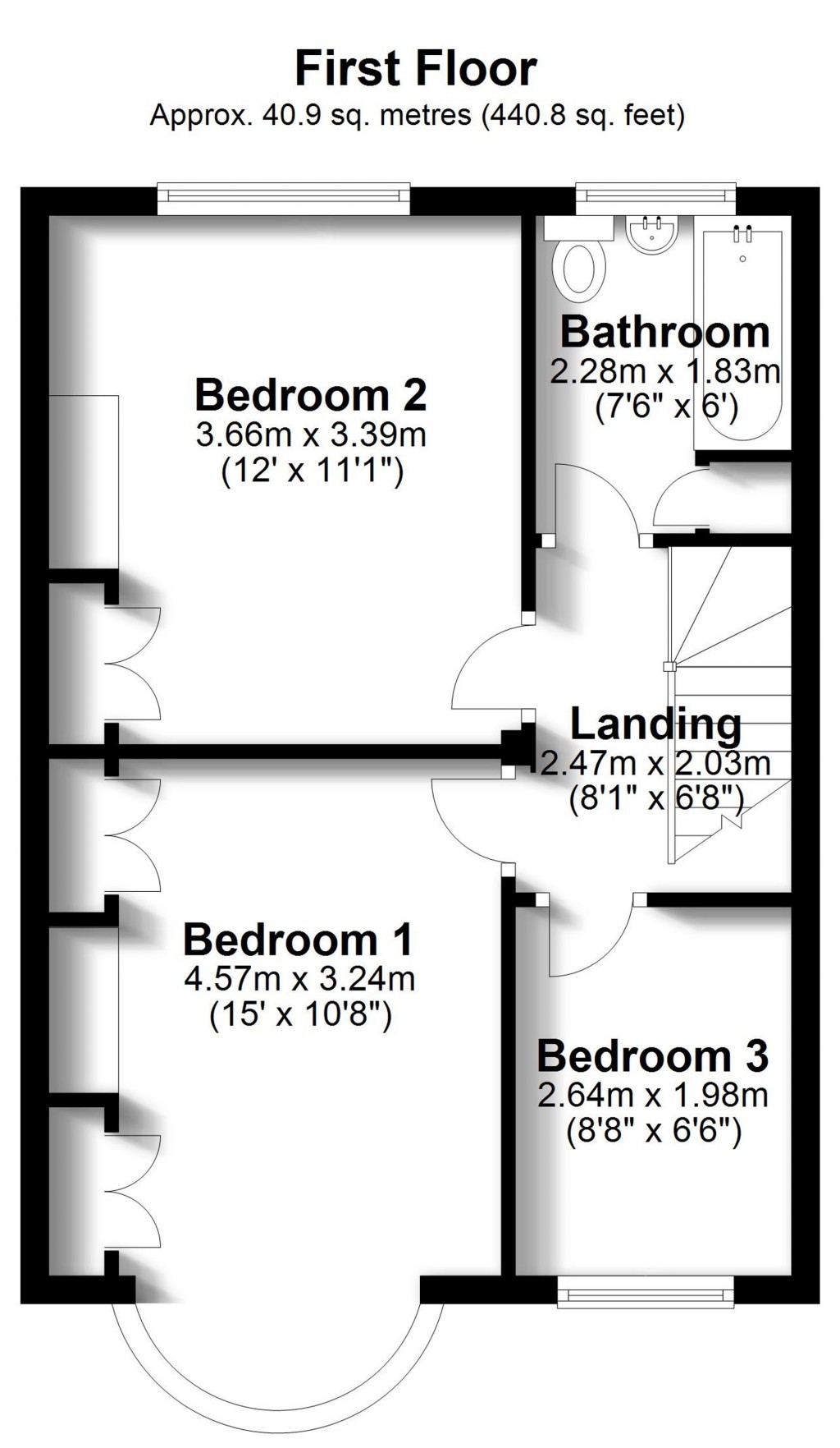 Floorplans For Beckford Road, Addiscombe