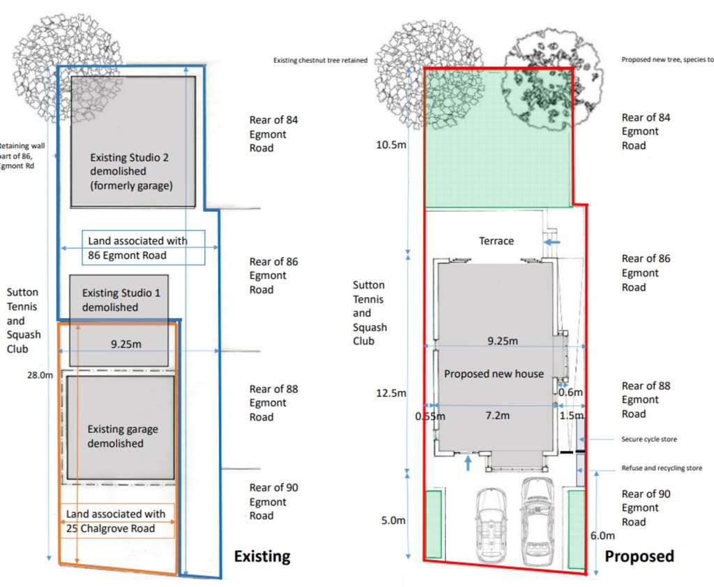 Floorplans For Sutton- Back Land Opportunity