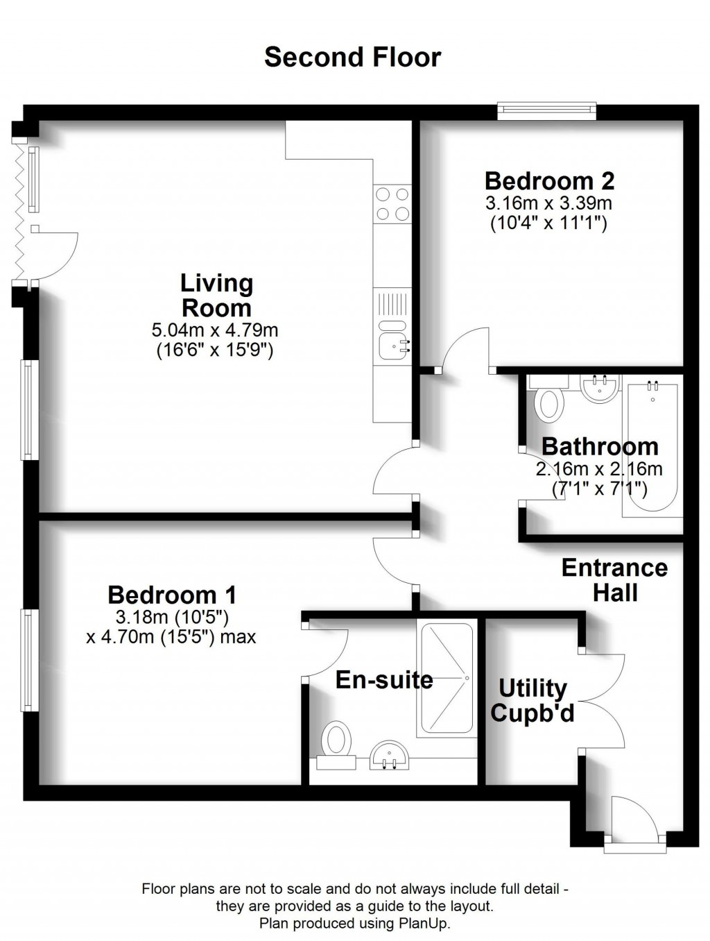 Floorplans For Tudor Court, Connersville Way, Croydon