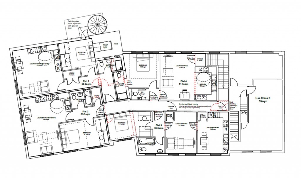 Floorplans For Development/ Investment Opportunity-Dursley, Gloucestershire