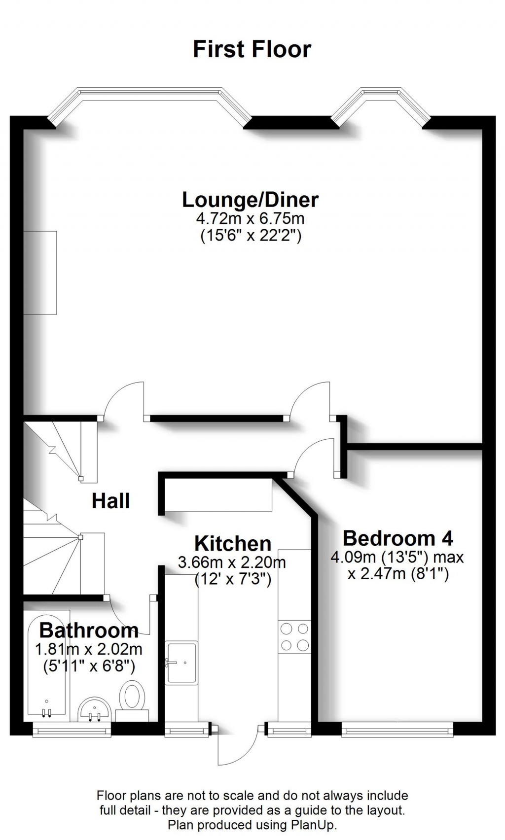 Floorplans For Addington Road, Selsdon, CR2