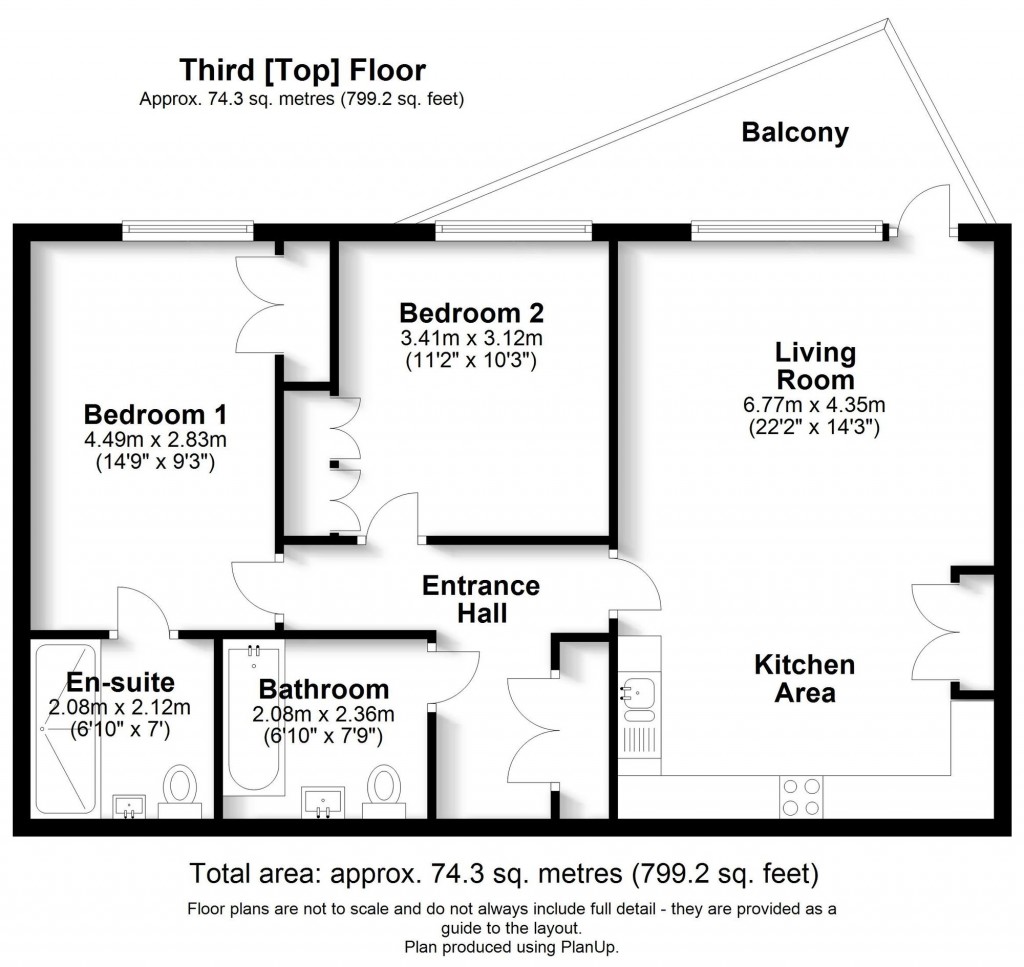 Floorplans For Summit House, Glebe Way, West Wickham