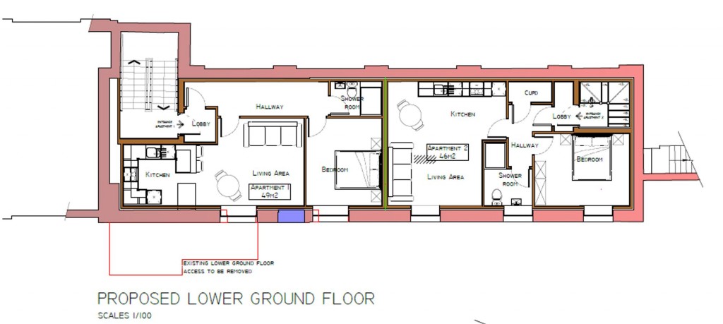 Floorplans For The Gilding House, Waterside, Princess Drive, Worcester