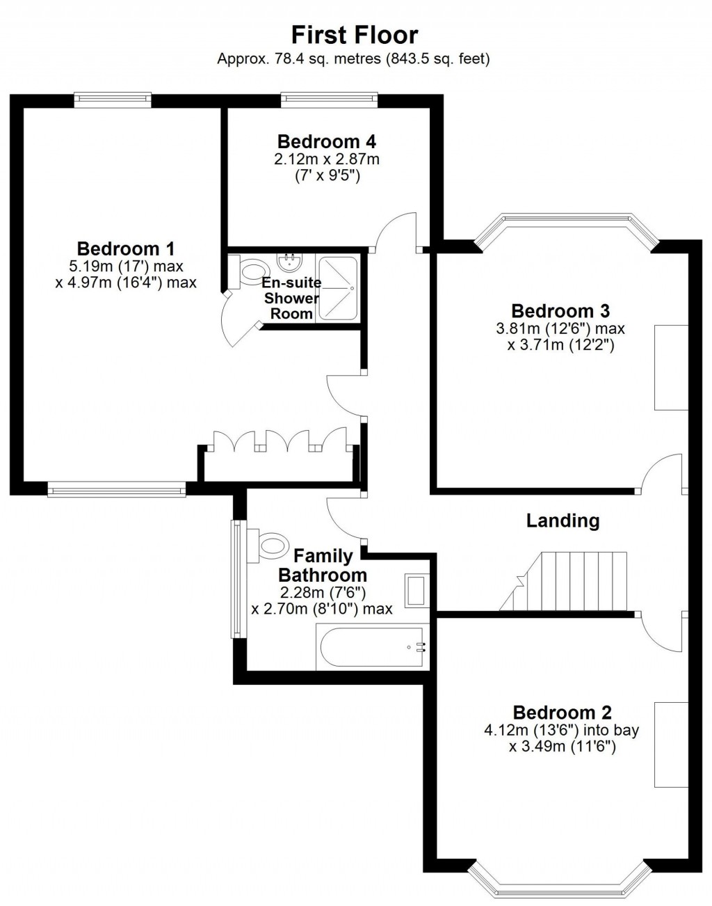 Floorplans For Hartland Way, Shirley