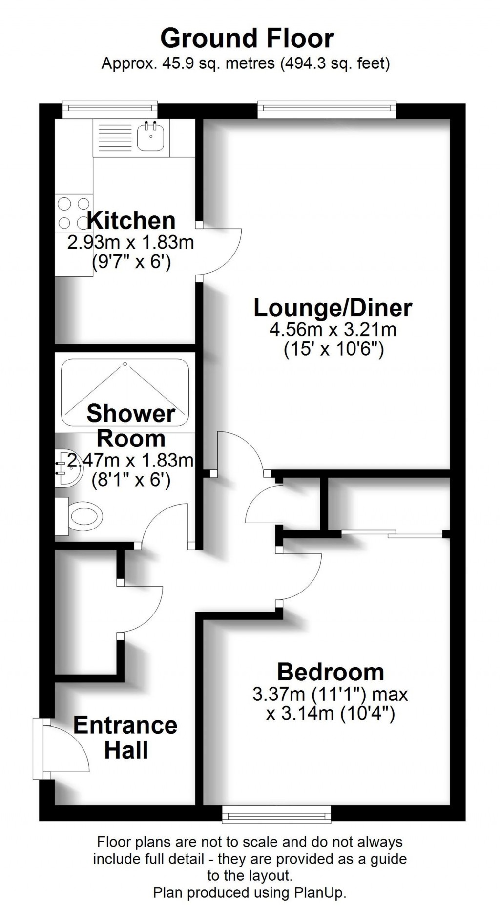 Floorplans For Wickham Road, Shirley