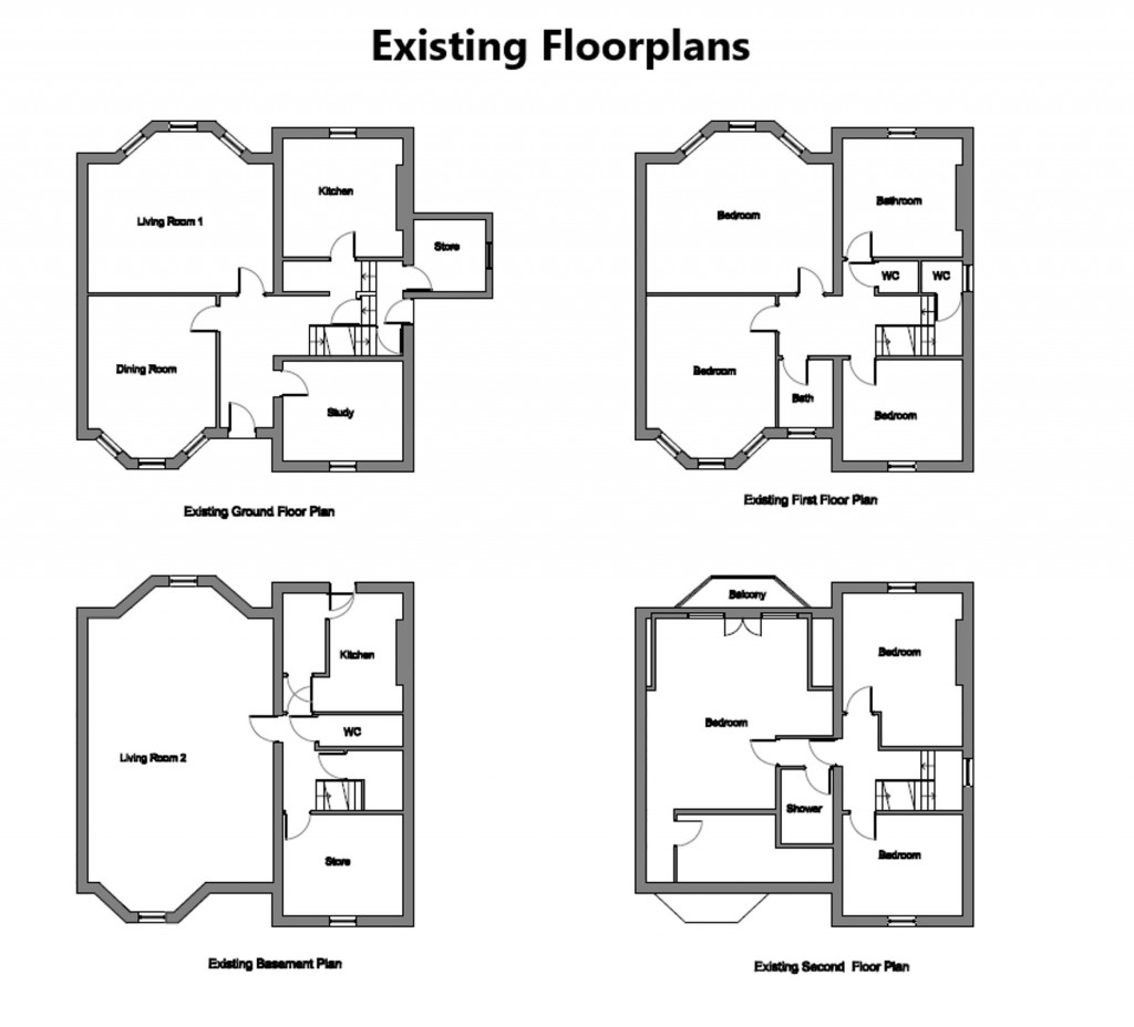 Floorplans For Erith, South East London