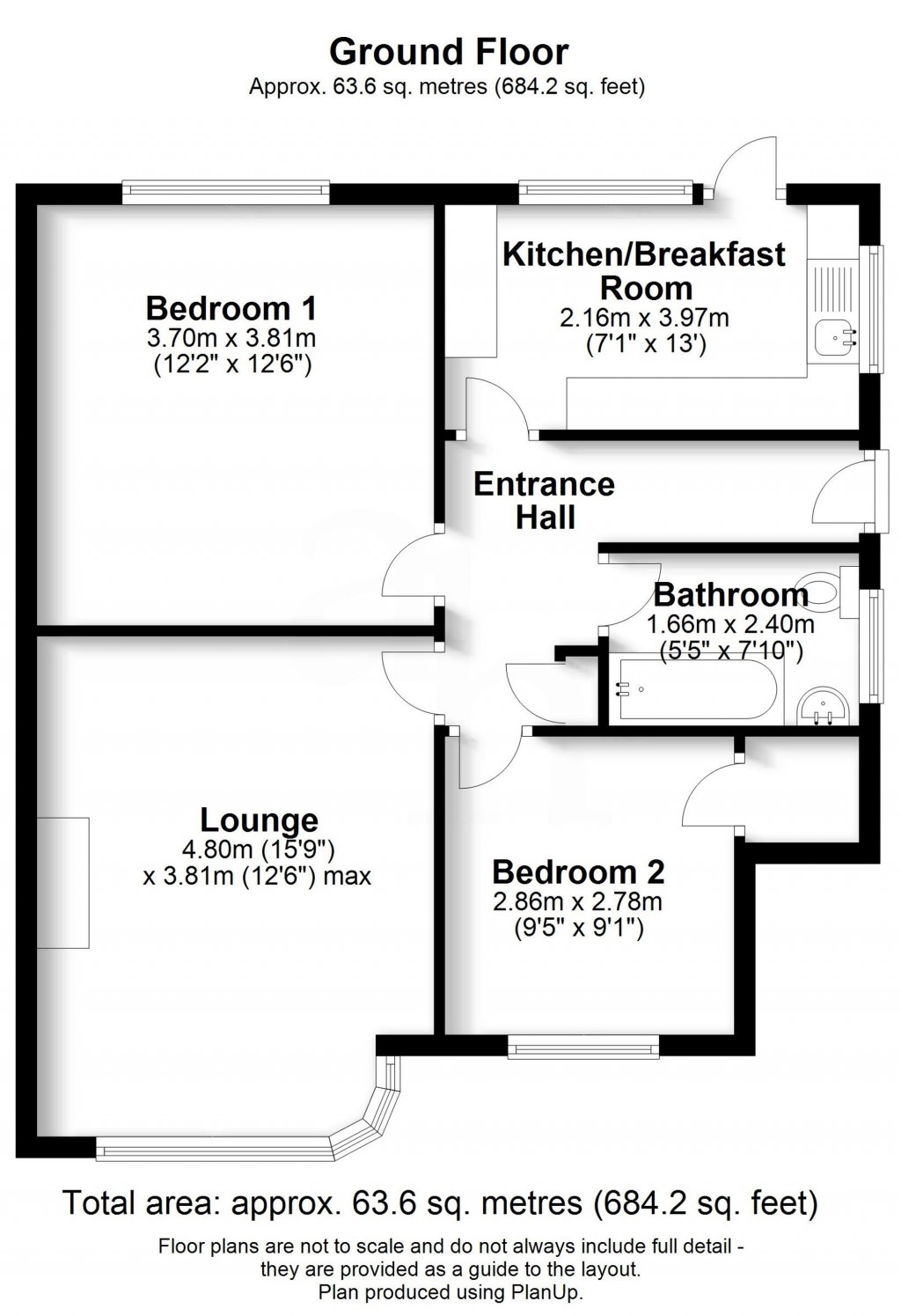 Floorplans For Orchard Court, Wickham Road, Shirley