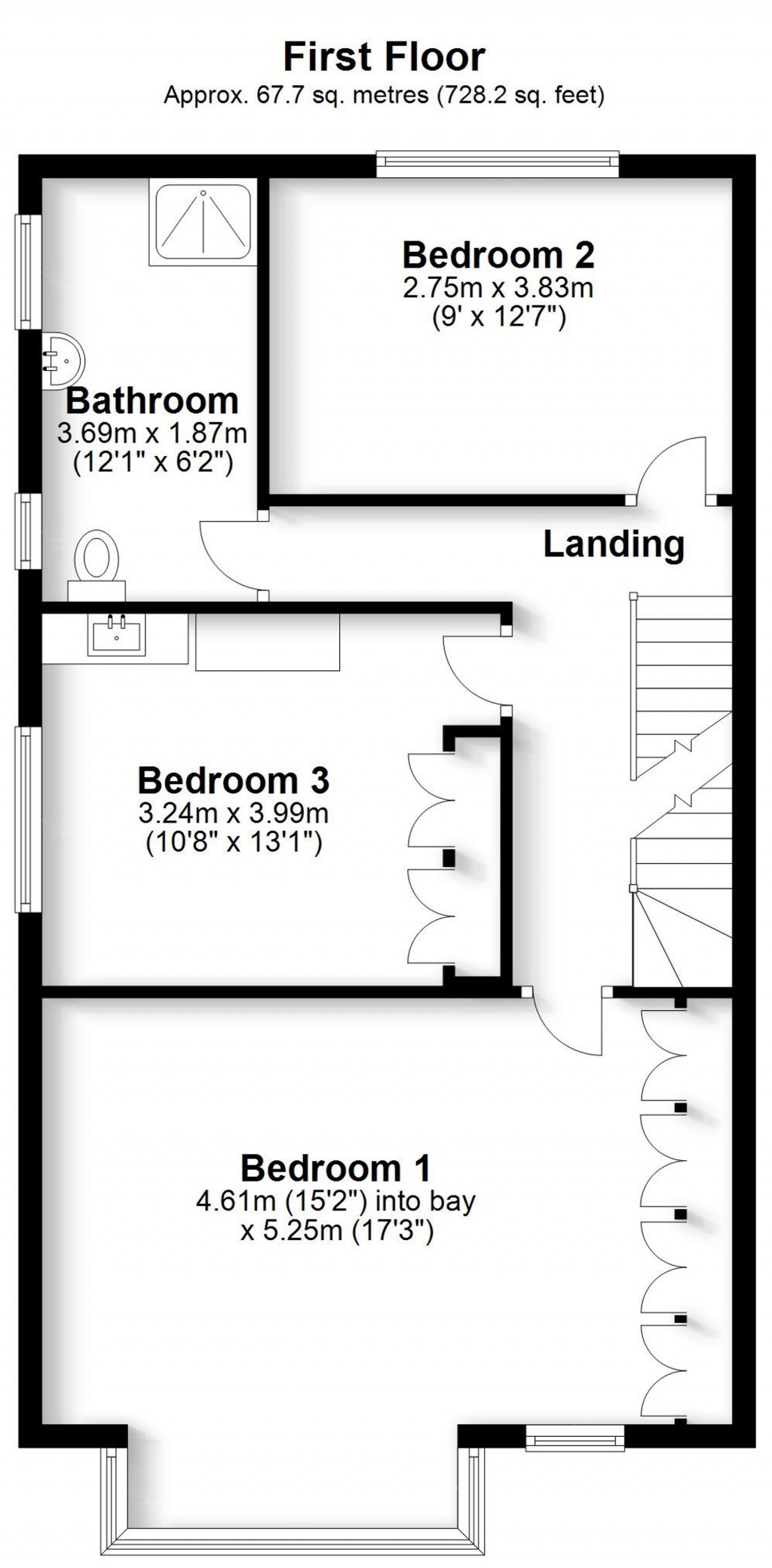 Floorplans For Ashburton Road, Addiscombe