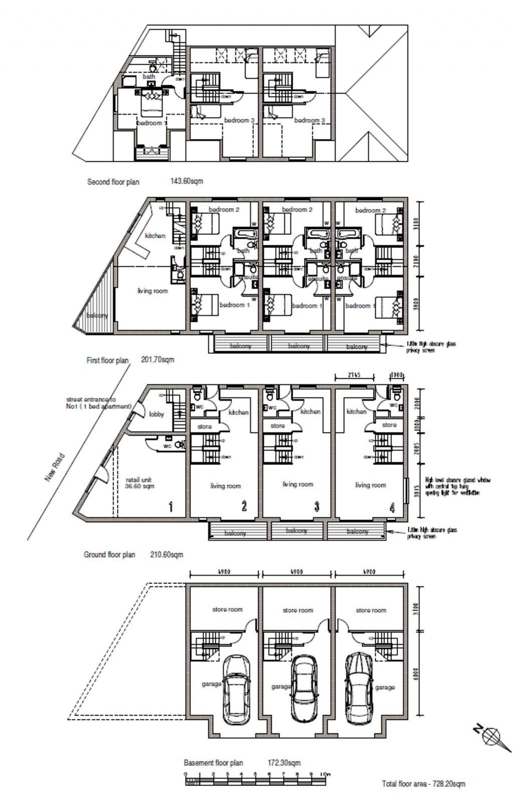 Floorplans For Development/Investment Opportunity- Port Isaac