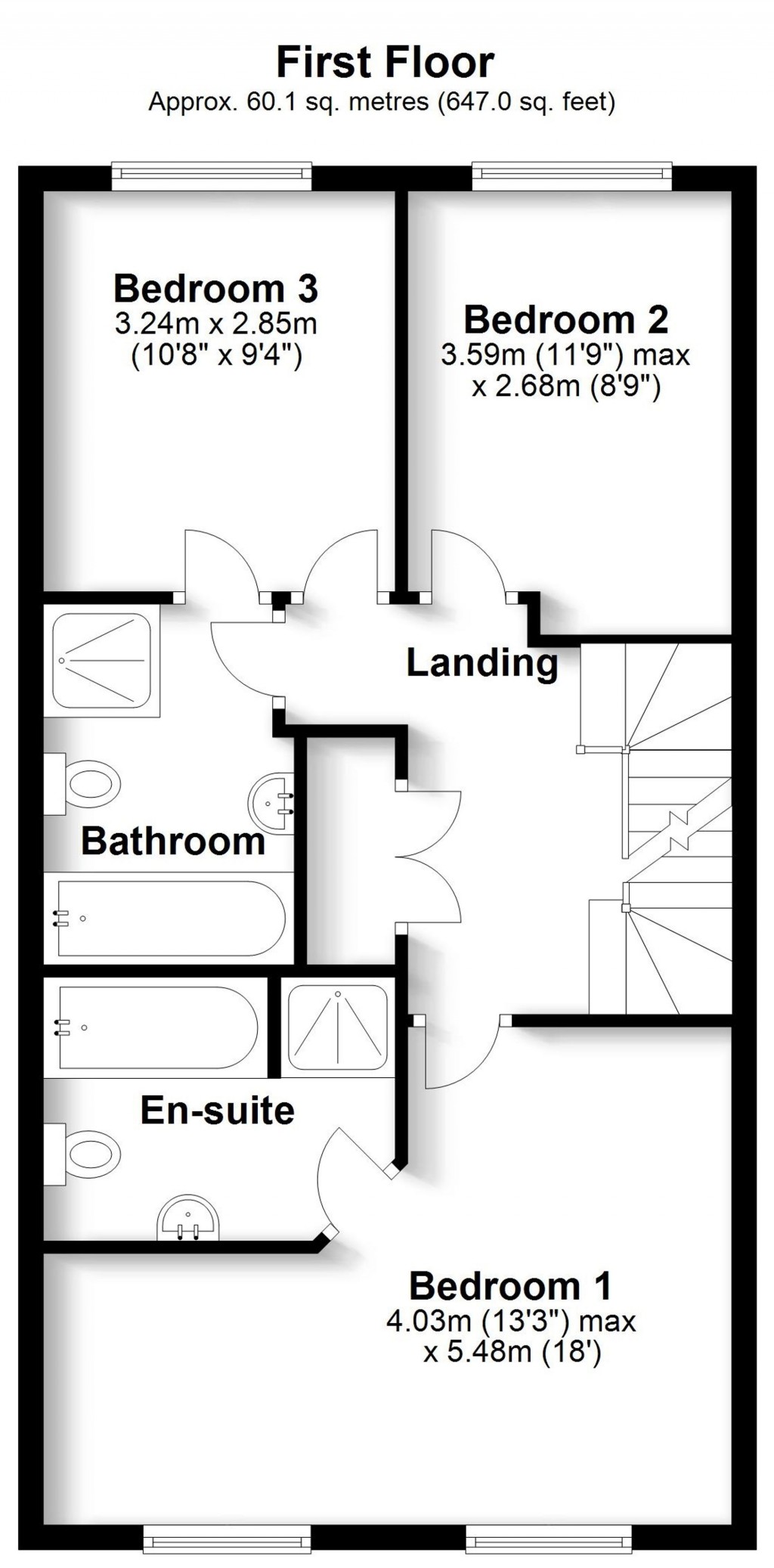 Floorplans For The Glade, Croydon, CR0