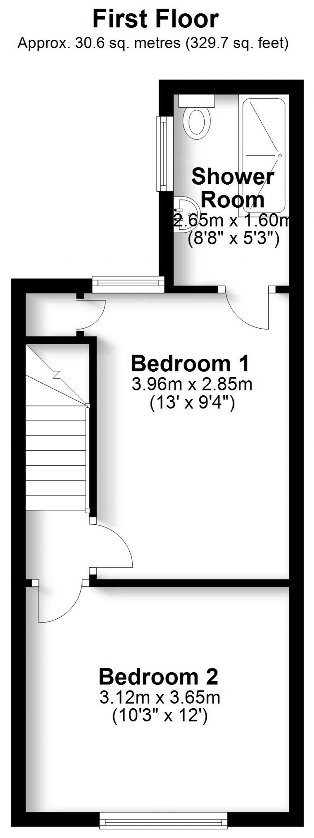 Floorplans For Sussex Road, West Wickham, BR4