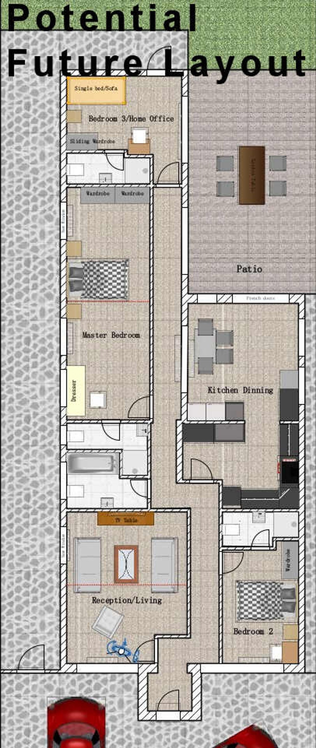 Floorplans For South Walk, West Wickham, BR4