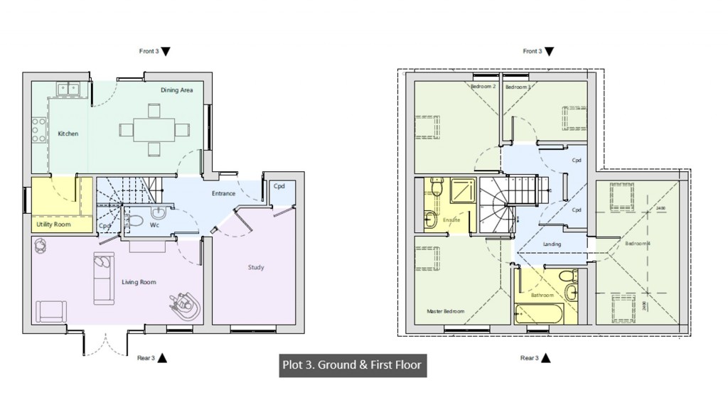 Floorplans For Broadstairs, Land Opportunity