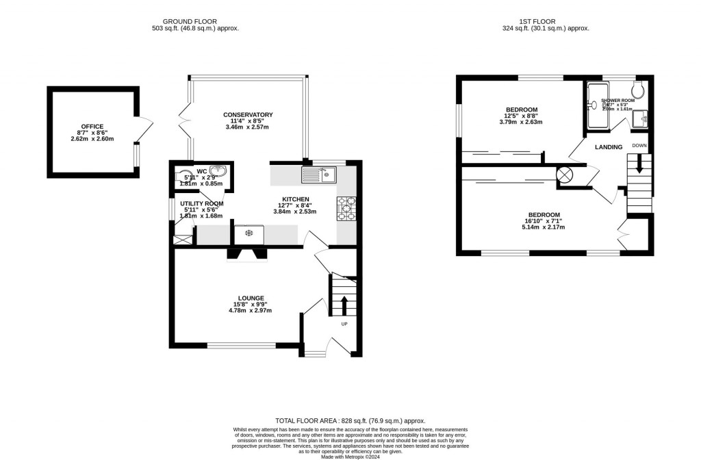 Floorplans For Cranbrook Close, Bromley, BR2