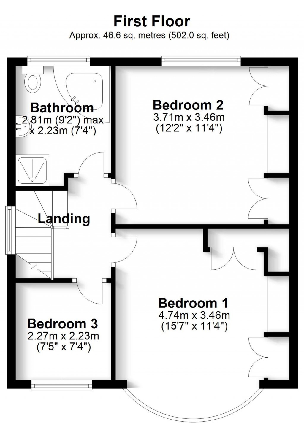 Floorplans For Bennetts Way, Shirley